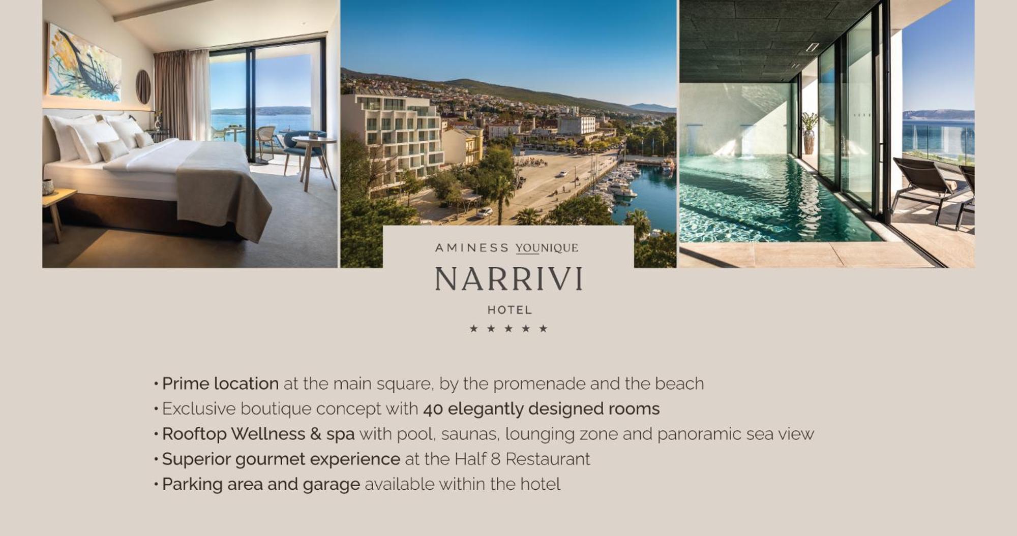 Aminess Younique Narrivi Hotel Crikvenica Exteriér fotografie